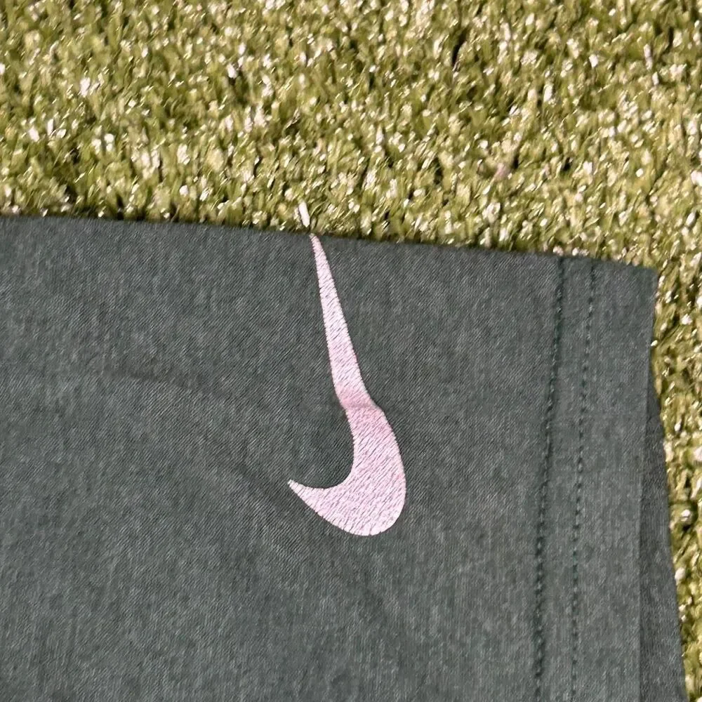 Nike Men's Green and Grey T-shirt
